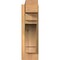 Ekena Millwork Merced Block Smooth Outlooker, Western Red Cedar, 5 1/2"W x 18"D x 18"H OUT06X18X18MRC05SWR - alternate 3